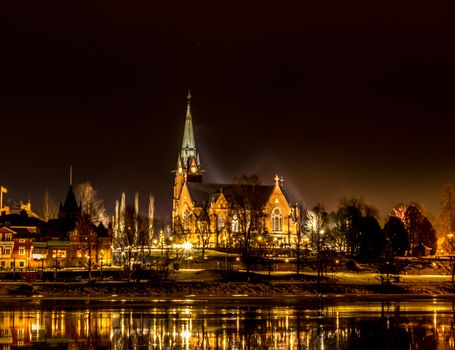 The City Church in Umea, Sweden