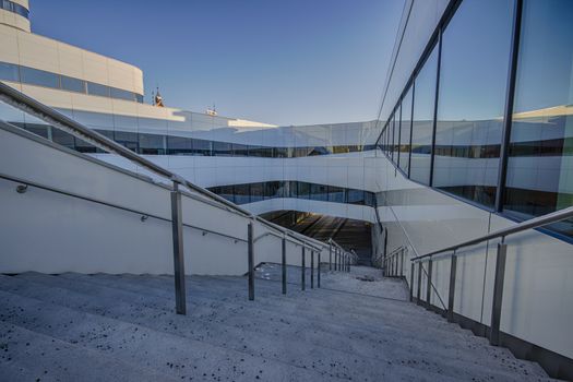 Staircase at Modern Building