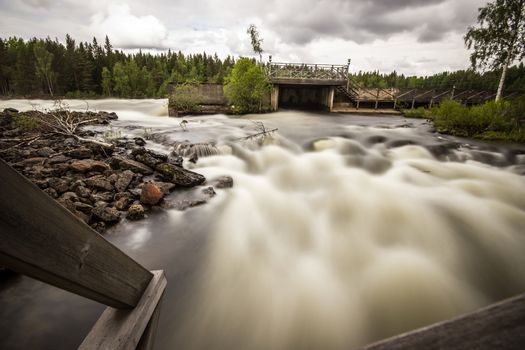 Raging river