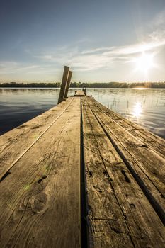 Bridge Over Lake