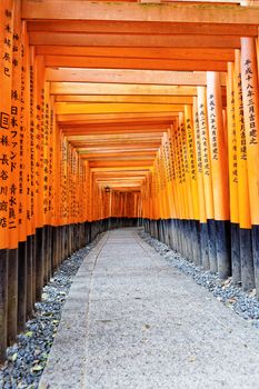 Fushimi Inari Taisha Shrine in Kyoto, Japan