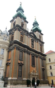 University church (Egyetemi Templom) in Budapest, Hungary