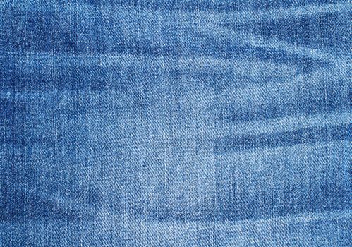Worn Blue Denim Jeans texture, background