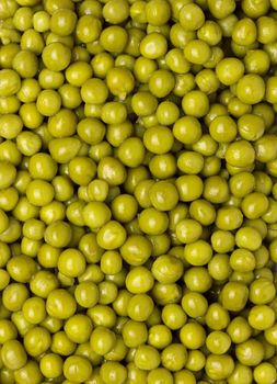 background of wet green peas