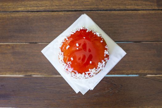 Tasty donut on the Table.