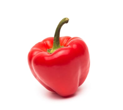 red pepper isolated on white background