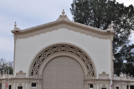 Organ Pavilion at Balboa Park in San Diego, California