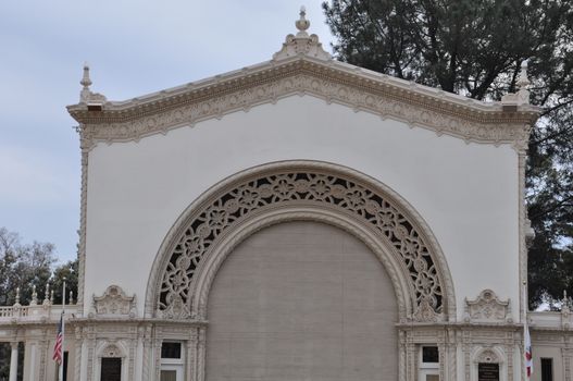 Organ Pavilion at Balboa Park in San Diego, California