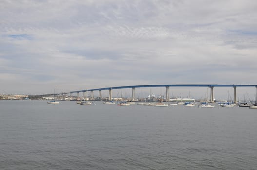 San Diego-Coronado Bridge in California