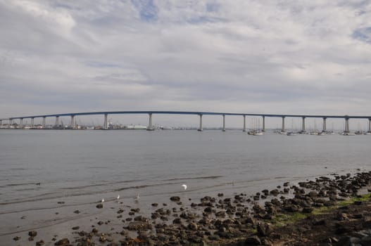 San Diego-Coronado Bridge in California