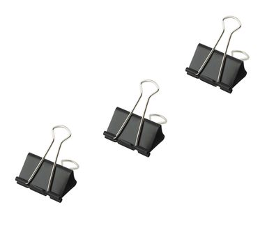 three office paper clips