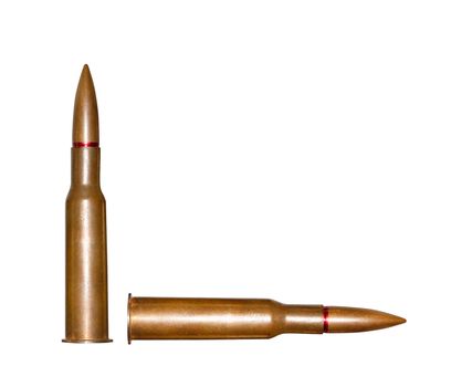 Two rifle bullets