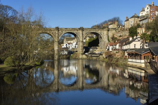 Knearsborough - an historic market town, spa town and civil parish in the Borough of Harrogate in North Yorkshire, England.