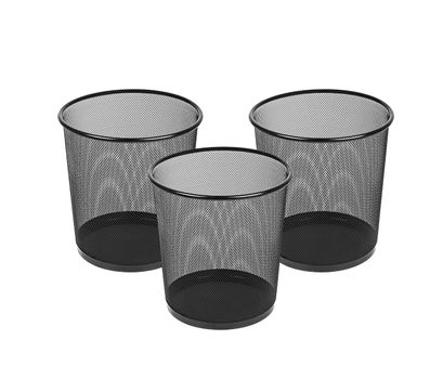 Trash can isolated