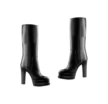 High heel boots