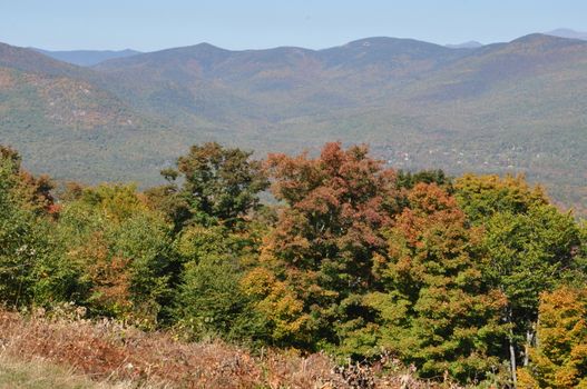 Fall Colors at the White Mountain National Forest in New Hampshire