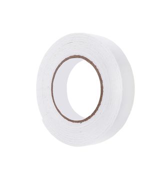 roll of masking tape on white