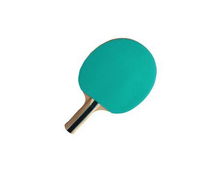 Pingpong racket isolated on white