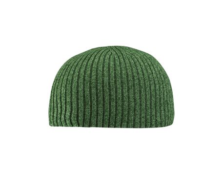 green hat isolated on white