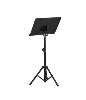 Music stand isolated on white