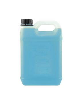 Blue jerrycan isolated on white