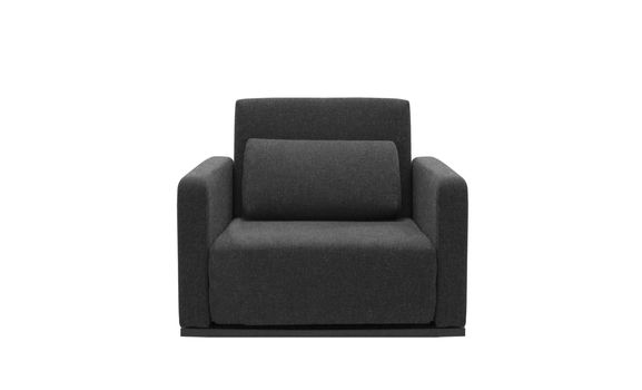 black sofa