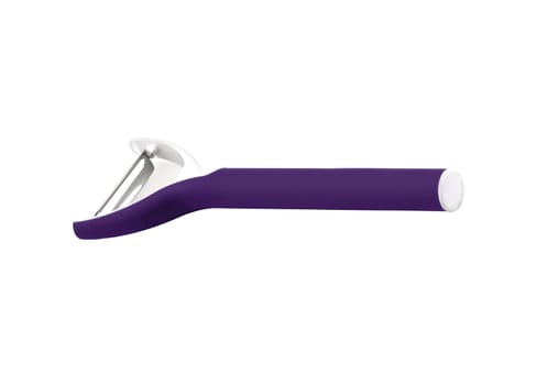 Vegetable knife on white background