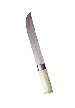 Knife on a white background