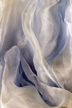 white satin textile