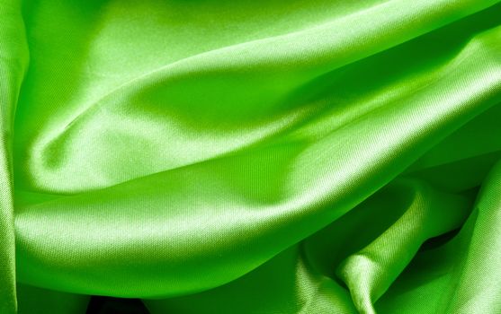 Elegant soft green satin texture