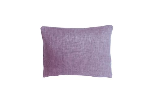 purple pillow isolated on white