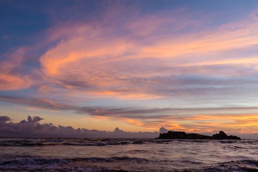 Ocean beach at Beruwala, Sri Lanka