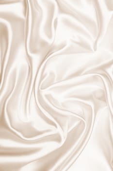 Smooth elegant golden silk can use as wedding background. In Sepia toned. Retro style