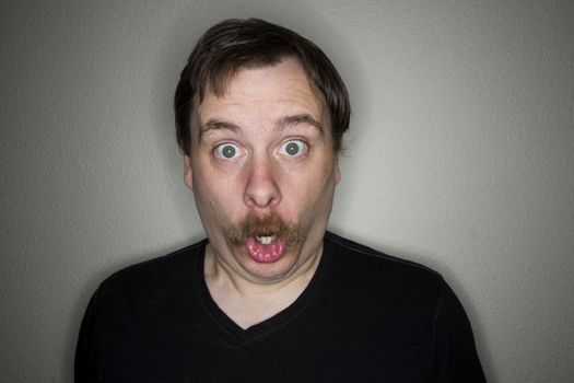 what is wrong with the screaming face he is making?
