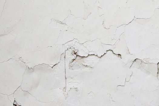 Detail cracked plaster - fine cracks - compound fissures - grunge background