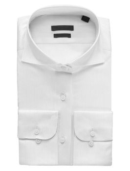 White shirt isolated on white background