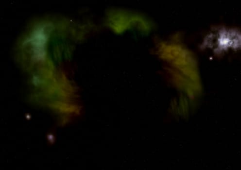 Small part of an infinite star field of space in the Universe. "Elements of this image furnished by NASA".