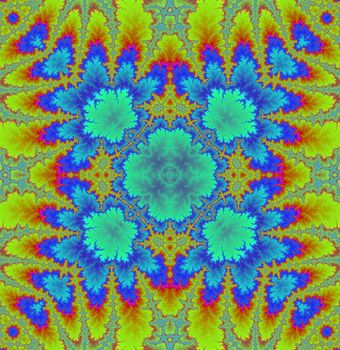 Digital computer graphic - decorative abstraction background for design.
