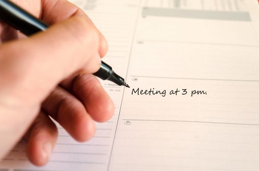 Schedule Notepad Meeting at 3 pm.