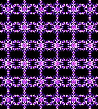 Digital computer graphic - winter seamless background with a snowflakes for design.