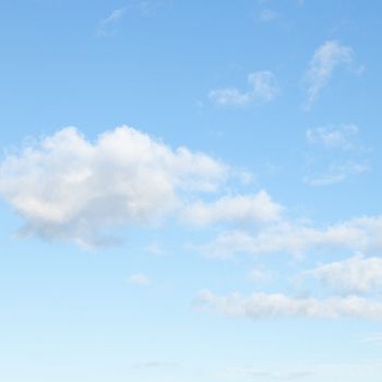 Clouds during the day. Cluster cloud floating in the sky during the day.