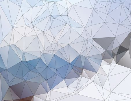 polygonal pattern of triangles, abstract background