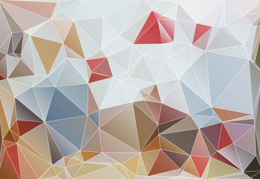 polygonal pattern of triangles, abstract background