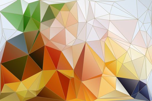 polygonal pattern of triangles, abstract background