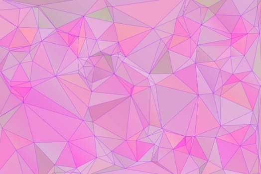 polygonal pattern of triangles, abstract background