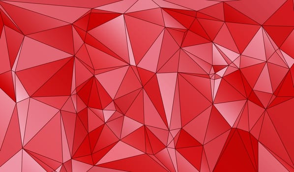 polygonal pattern of triangles, abstract background
