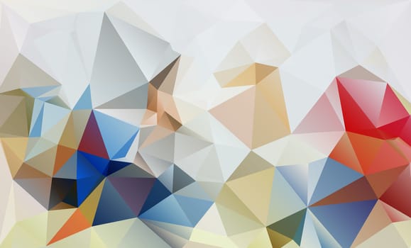 polygonal pattern of triangles, abstract background