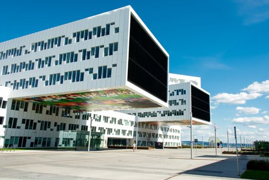 FORNEBU, NORWAY - MAY 26: Statoil office building on May 26, 2013. Statoil is a Norwegian multinational oil and gas company with operations in thirty-six countries and with about 23 000 employees.