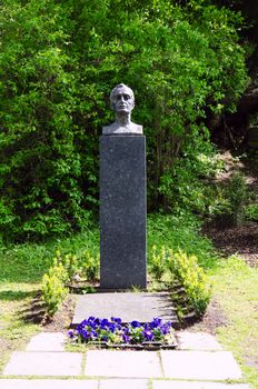 Grave of Edvard Munch in Oslo, Norway