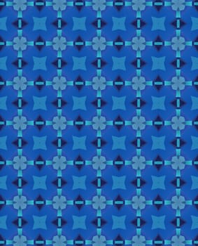 Ethnic pattern. Abstract kaleidoscope fabric design texture